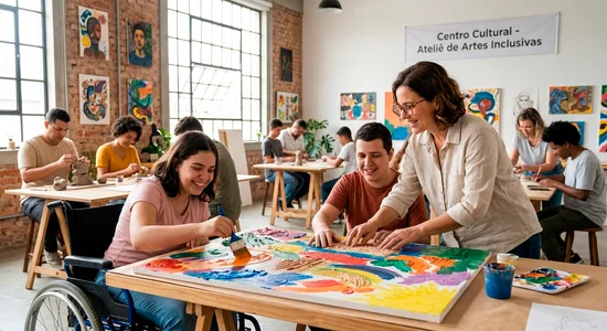 Artes Visuais + Extensão em Acessibilidade e Necessidades Especiais